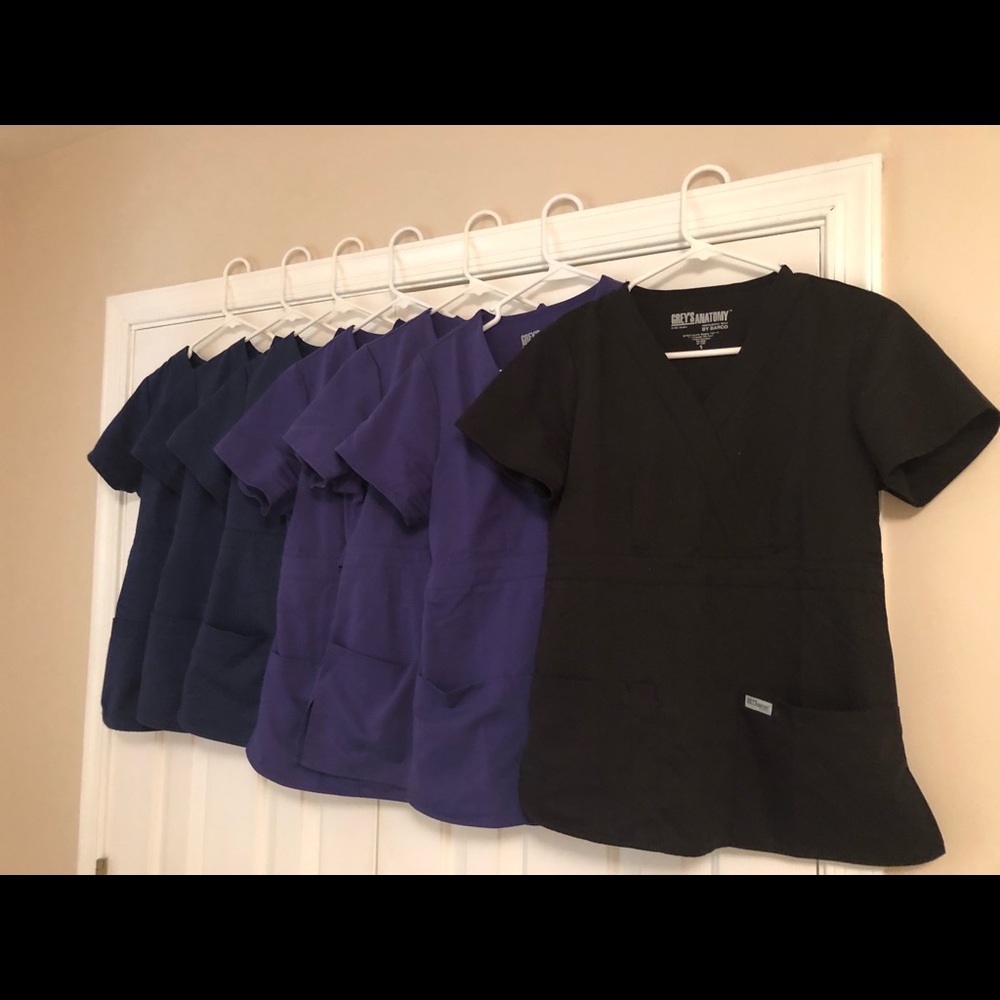 Greys Anatomy Scrub Tops
